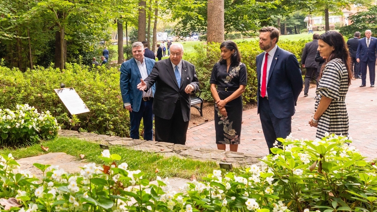 JD Vance visits Billy Graham Library, extols ‘great message’ of the Gospel