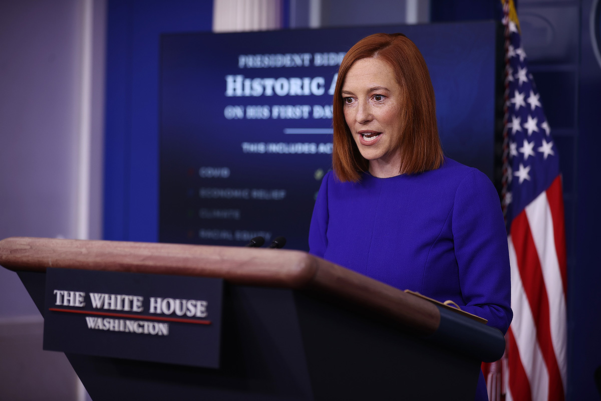 Psaki claims concerns about males in girls’ sports not ‘worthy of debate’: ‘Right-wing propaganda’