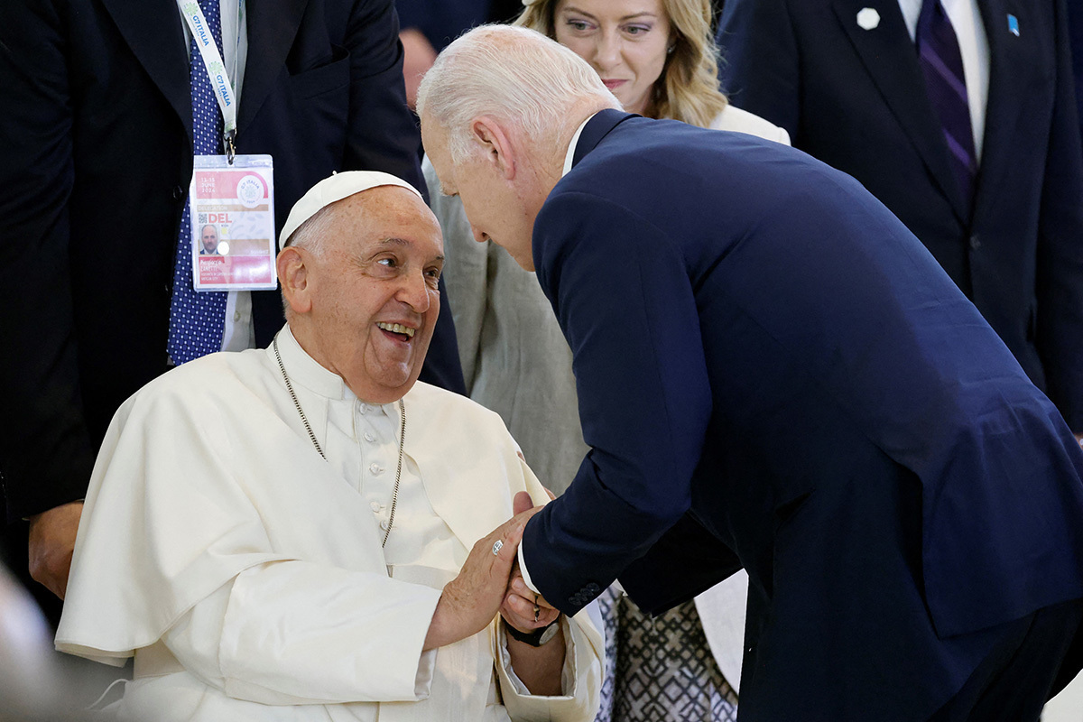 Biden awards Pope Francis Presidential Medal of Freedom